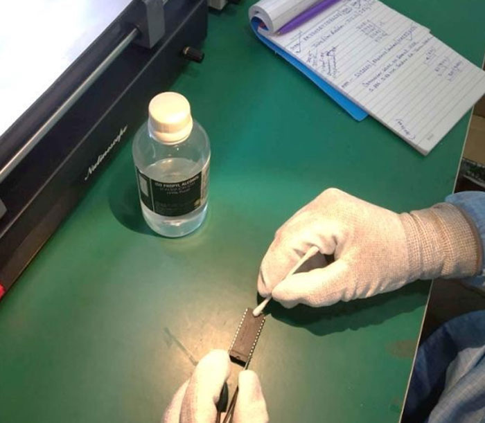 Acetone Test Rainbow